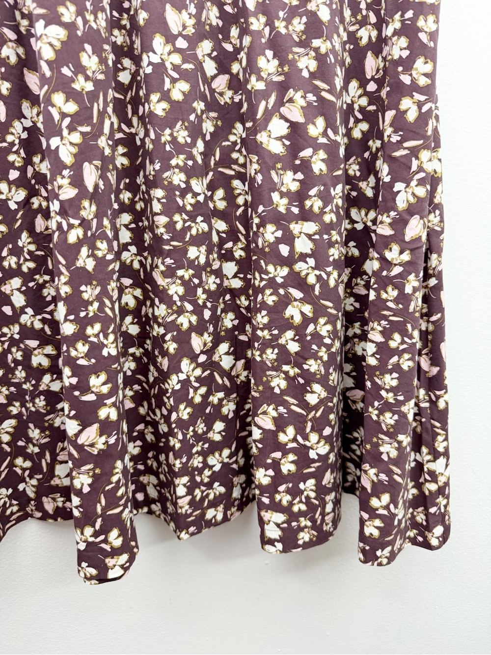Madewell Smocked Sleeveless Midi Dress Carissa Print Size 6 - Picture 4 of 9